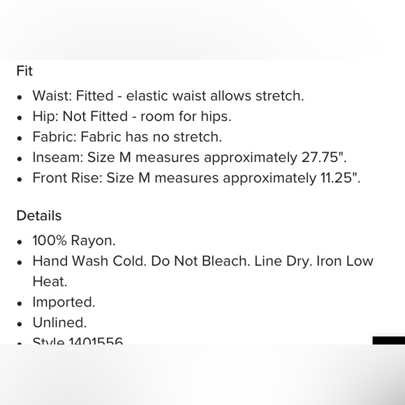 Excellent Condition, Lulus "Loves the Sun Black Floral Print Wide Leg Pant, Sz S - Picture 13 of 13